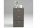 Nachtkommode >Merl< in Lava - 35x62,4x39,9cm (BxHxT)