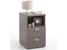 Nachtkommode >Katharyn< in  - 35x61,5x39,9cm (BxHxT)