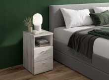 Nachtkommode >Katharyn< in  - 35x61,5x39,9cm (BxHxT)