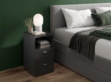 Nachtkommode >Katharyn< in  - 35x61,5x39,9cm (BxHxT)