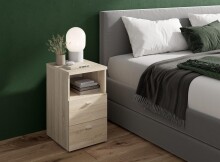 Nachtkommode >Katharyn< in  - 35x61,5x39,9cm (BxHxT)