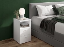 Nachtkommode >Katharyn< in  - 35x61,5x39,9cm (BxHxT)