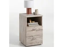 Nachtkommode >Katharyn< in  - 35x61,5x39,9cm (BxHxT)