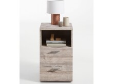 Nachtkommode >Katharyn< in  - 35x61,5x39,9cm (BxHxT)