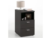 Nachtkommode >Katharyn< in  - 35x61,5x39,9cm (BxHxT)
