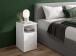 Nachtkommode >Katharyn< in  - 35x61,5x39,9cm (BxHxT)