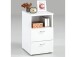 Nachtkommode >Katharyn< in  - 35x61,5x39,9cm (BxHxT)