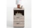 Nachtkommode >Katharyn< in Sandeiche - 35x61,5x39,9cm (BxHxT)