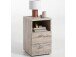 Nachtkommode >Katharyn< in Sandeiche - 35x61,5x39,9cm (BxHxT)