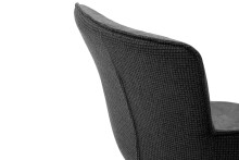 Esszimmerstuhl >Duluth< (2-er Set) in  aus Metall - 60x87x64cm (BxHxT)