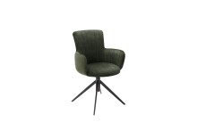 Esszimmerstuhl >Duluth< (2-er Set) in  aus Metall - 60x87x64cm (BxHxT)