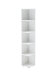 Eckregal >Lasmos< in Weiß - 24x142x26cm (BxHxT)