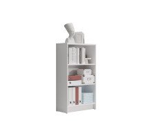 Regal >Lissy< in Weiß - 60x106x28cm (BxHxT)