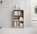 Regal >Lissy< in Sonoma-Eiche - 60x106x28cm (BxHxT)