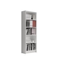 Regal >Lissy< in Weiß - 60x172x28cm (BxHxT)