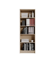 Regal >Lissy< in Sonoma-Eiche - 60x172x28cm (BxHxT)