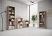 Regal >Lissy< in Sonoma-Eiche - 60x172x28cm (BxHxT)