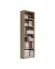 Regal >Lissy< in Sonoma-Eiche - 60x202x28cm (BxHxT)