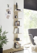 Regal >Wilmington< in Sonoma-Eiche - 50x180x23cm...