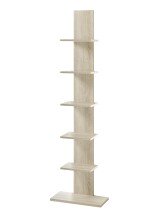 Regal >Wilmington< in Sonoma-Eiche - 50x180x23cm (BxHxT)