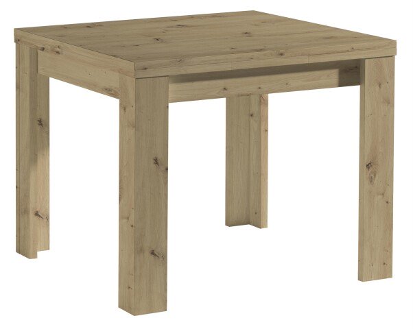 Esstisch >Monterrey< ausziehbar bis 136cm in Asteiche - 80(136)x78x60cm (BxHxT)