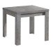 Esstisch >Monterrey< (ausziehbar bis 136cm) in Beton Dekor - 80/136x78x80cm (BxHxT)
