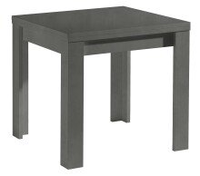 Esstisch >Monterrey< ausziehbar bis 136cm, in Graphit - 80/136x78x80cm (BxHxT)