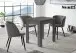 Esstisch >Monterrey< ausziehbar bis 136cm, in Graphit - 80/136x78x80cm (BxHxT)