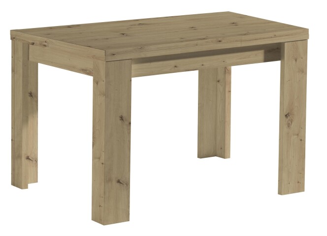 Esstisch >Monterrey< ausziehbar bis 166cm, Asteiche Dekor - 110/166x78x60cm (BxHxT)