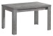 Esstisch >Monterrey< ausziehbar bis 176cm in Beton - 120(176)x78x80cm (BxHxT)
