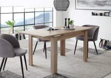 Esstisch >Monterrey< in Eiche Sägerau - 140x78x90cm (BxHxT)