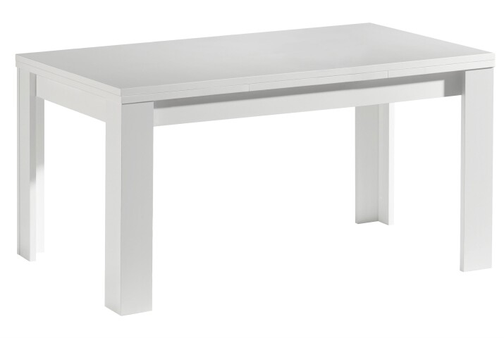 Esstisch >Monterrey< in Weiß matt - 140x78x90cm (BxHxT)