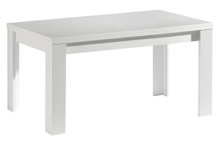 Esstisch >Monterrey< in Weiß matt - 140x78x90cm (BxHxT)