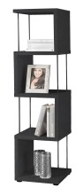 Standregal >Drum< in Schwarzstahl - 33x126x33cm...