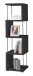 Standregal >Drum< in Schwarzstahl - 33x126x33cm (BxHxT)
