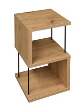 Standregal >Drum< in Asteiche - 33x65x33cm (BxHxT)