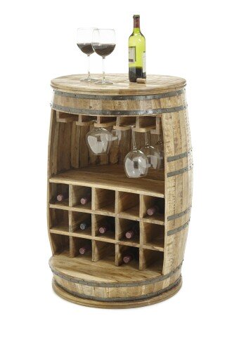 Bartisch >Foggia< in Mango Wood aus Massivholz - 58x91x58cm (BxHxT)