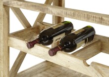 Rollwagen >Foligno< in Mango Wood aus Massivholz - 86x93x46cm (BxHxT)