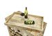 Rollwagen >Foligno< in Mango Wood aus Massivholz - 86x93x46cm (BxHxT)