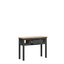 Schminktisch >Bozeman< in Graphit - 114x86x41cm (BxHxT)