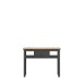 Schminktisch >Bozeman< in Graphit - 114x86x41cm (BxHxT)