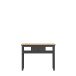Schminktisch >Bozeman< in Graphit - 114x86x41cm (BxHxT)