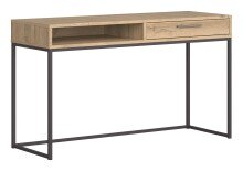 Schminktisch >Cheyenne< in Eiche - 130x76,5x45,5cm (BxHxT)