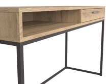 Schminktisch >Cheyenne< in Eiche - 130x76,5x45,5cm (BxHxT)