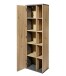 Hochschrank >Nebraska< in Matera Beton - 50x160x31cm (BxHxT)