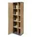 Hochschrank >Nebraska< in Matera Beton - 50x160x31cm (BxHxT)