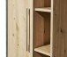 Hochschrank >Nebraska< in Matera Beton - 50x160x31cm (BxHxT)