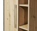 Hochschrank >Nebraska< in Matera Beton - 50x160x31cm (BxHxT)
