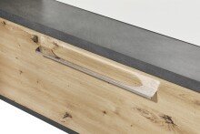 Waschtisch-Set >Nebraska< in Matera Beton - 110x39x53cm (BxHxT)