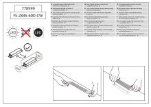 Badezimmer-Set >Nebraska< (3-teilig) in Matera Beton - 180x190x53cm (BxHxT)